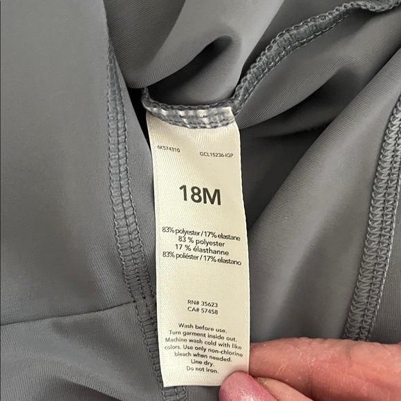 Carter's Gray Shark Rashguard EUC - Picture 3 of 4